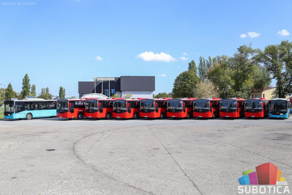 Deset novih autobusa za Subotica Trans