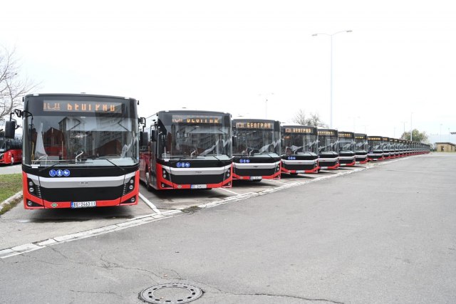 GSP Beograd bogatiji za 100 novih autobusa na gas
