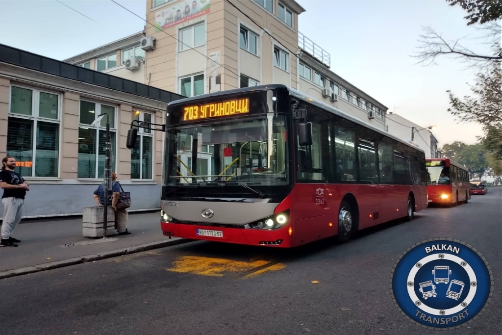 Novi Higer autobusi na ulicama Beograda