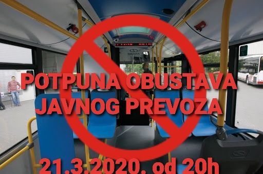 Potpuna obustava javnog prevoza