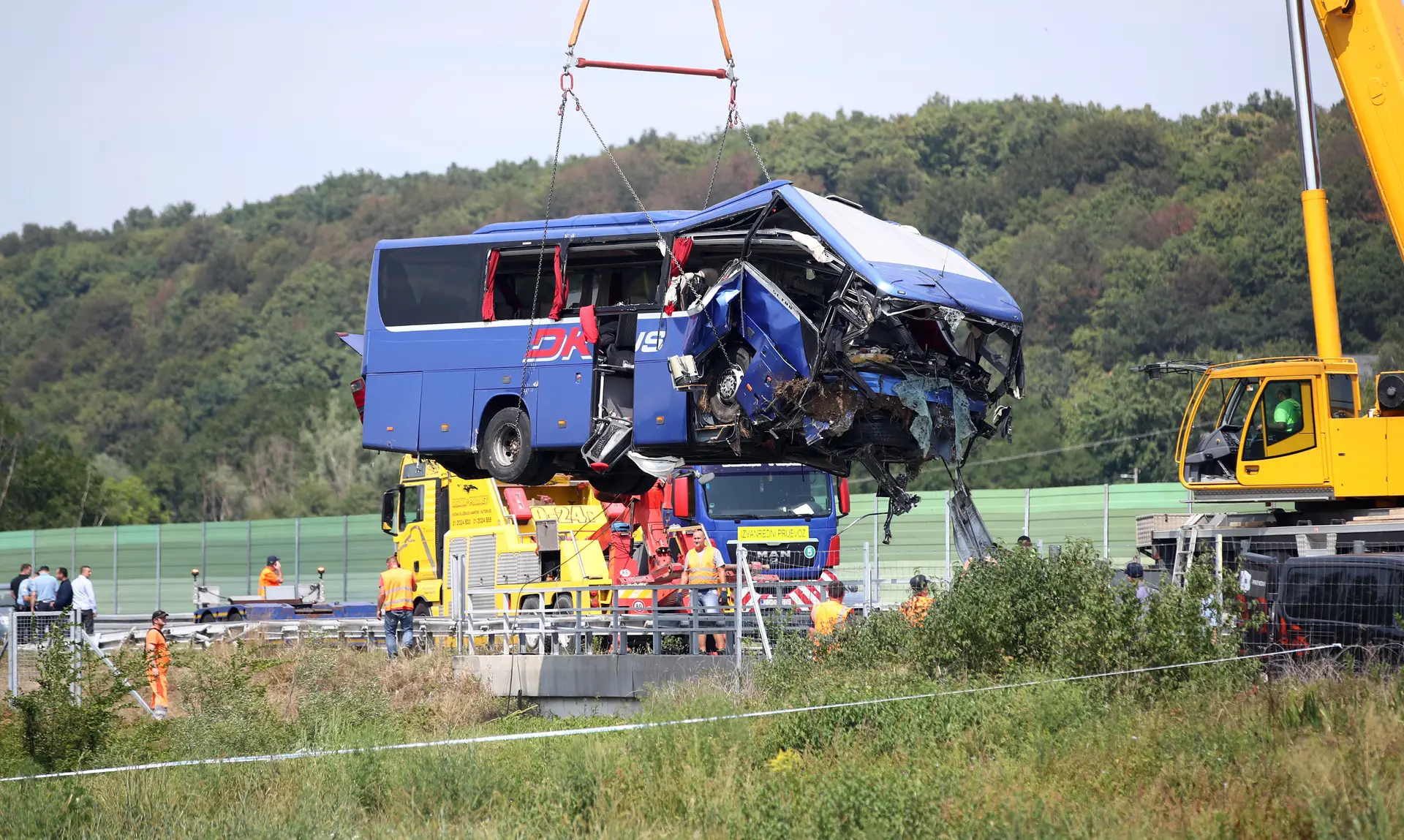 Teška nesreća Poljskog autobusa na autoputu A4 u Hrvatskoj